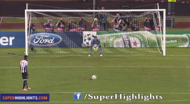 Europa League, Panenka-straff, Maicosuel, Udinese, Braga, Fotboll, Champions League-kval